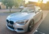 USED 2013 63 BMW 1 SERIES 2.0 118D M SPORT 3d 141 BHP ALLOYS+CALLIPERS+WINDOWS+VERY TIDY!