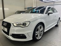 USED 2014 64 AUDI A3 1.2 TFSI S line Hatchback 3dr Petrol S Tronic Euro 6 (s/s) (110 ps) Sat Nav, Cruise, P.Sensors