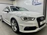 USED 2014 64 AUDI A3 1.2 TFSI S line Hatchback 3dr Petrol S Tronic Euro 6 (s/s) (110 ps) Sat Nav, Cruise, P.Sensors