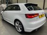 USED 2014 64 AUDI A3 1.2 TFSI S line Hatchback 3dr Petrol S Tronic Euro 6 (s/s) (110 ps) Sat Nav, Cruise, P.Sensors