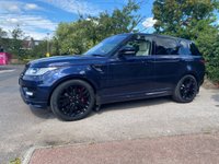 USED 2016 16 LAND ROVER RANGE ROVER SPORT 3.0 SDV6 AUTOBIOGRAPHY DYNAMIC 5d 306 BHP BLACK PACK-21in ALLOYS-DUAL VIEW TV