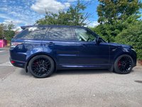 USED 2016 16 LAND ROVER RANGE ROVER SPORT 3.0 SDV6 AUTOBIOGRAPHY DYNAMIC 5d 306 BHP BLACK PACK-21in ALLOYS-DUAL VIEW TV