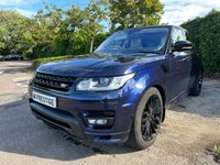 USED 2016 16 LAND ROVER RANGE ROVER SPORT 3.0 SDV6 AUTOBIOGRAPHY DYNAMIC 5d 306 BHP BLACK PACK-21in ALLOYS-DUAL VIEW TV