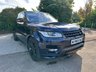 USED 2016 16 LAND ROVER RANGE ROVER SPORT 3.0 SDV6 AUTOBIOGRAPHY DYNAMIC 5d 306 BHP BLACK PACK-21in ALLOYS-DUAL VIEW TV