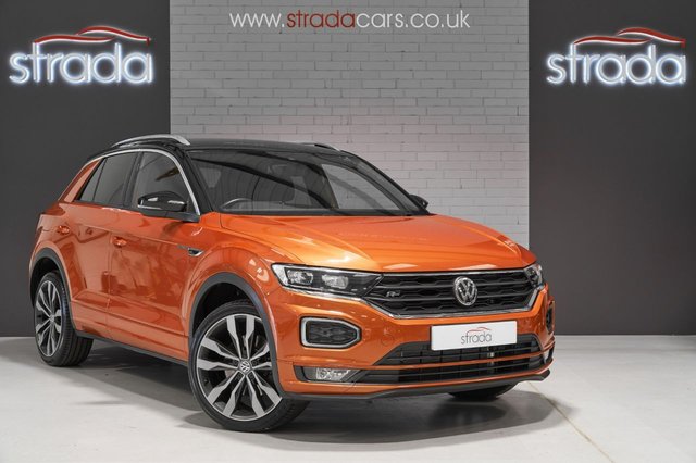 2018 18 Volkswagen T-Roc 1.5 R-LINE TSI EVO 5d 148 BHP