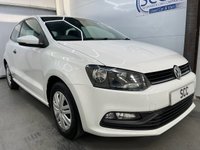 USED 2014 64 VOLKSWAGEN POLO 1.0 BlueMotion Tech S Hatchback 3dr Petrol Manual Euro 6 (s/s) (A/C) (60 ps) Bluetooth, Tech Pack, &pound;20 Tax