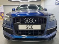 USED 2014 64 AUDI Q7 3.0 TDI V6 S line Plus SUV 5dr Diesel Tiptronic quattro Euro 5 (s/s) (245 ps) &pound;24k Extras,PanRoof,Black Pack