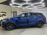 USED 2014 64 AUDI Q7 3.0 TDI V6 S line Plus SUV 5dr Diesel Tiptronic quattro Euro 5 (s/s) (245 ps) &pound;24k Extras,PanRoof,Black Pack