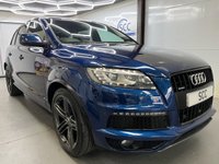 USED 2014 64 AUDI Q7 3.0 TDI V6 S line Plus SUV 5dr Diesel Tiptronic quattro Euro 5 (s/s) (245 ps) &pound;24k Extras,PanRoof,Black Pack
