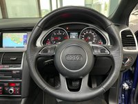 USED 2014 64 AUDI Q7 3.0 TDI V6 S line Plus SUV 5dr Diesel Tiptronic quattro Euro 5 (s/s) (245 ps) &pound;24k Extras,PanRoof,Black Pack