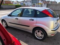 USED 2003 53 FORD FOCUS 1.6 ZETEC 5d 99 BHP AUTOMATIC, 1 FORMER KEEPER, SERVICE HISTORY, NEW MOT, CD/RADIO, ELECTRIC WINDOWS, REMOTE CENTRAL LOCKING, FRONT FOG LIGHTS, ALLOY WHEELS AND CLOTH INTERIOR. CHEAP AUTOMATIC CARS ARE VERY SOUGHT AFTER AND WONT BE AROUND FOR LONG!