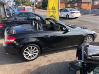 USED 2005 05 MERCEDES-BENZ SLK 3.5 SLK350 2d 269 BHP AUTOMATIC!, SERVICE HISTORY, LONG MOT UNTIL MAY 2024!, TIMING CHAIN RUN ENGINE, LEATHER TRIM , AIR CON, TRACTION CONTROL, CRUISE CONTROL, MULTI FUNCTION STEERING WHEEL, HARD TOP CONVERTIBLE ROOF, AUTOMATIC LIGHTS, FRONT FOG LIGHTS, TWIN EXHAUSTS, HEATED SEATS, ELETCRIC SEATS, ELECTRIC STEERING ADJUSTER, AIR SCARF!, ELECTRIC WINDOWS AND MIRRORS, CD/RADIO, 2 KEYS, REMOTE CENTRAL LOCKING AND 17" ALLOY WHEELS! WONT BE AROUND FOR LONG!