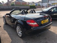 USED 2005 05 MERCEDES-BENZ SLK 3.5 SLK350 2d 269 BHP AUTOMATIC!, SERVICE HISTORY, LONG MOT UNTIL MAY 2024!, TIMING CHAIN RUN ENGINE, LEATHER TRIM , AIR CON, TRACTION CONTROL, CRUISE CONTROL, MULTI FUNCTION STEERING WHEEL, HARD TOP CONVERTIBLE ROOF, AUTOMATIC LIGHTS, FRONT FOG LIGHTS, TWIN EXHAUSTS, HEATED SEATS, ELETCRIC SEATS, ELECTRIC STEERING ADJUSTER, AIR SCARF!, ELECTRIC WINDOWS AND MIRRORS, CD/RADIO, 2 KEYS, REMOTE CENTRAL LOCKING AND 17" ALLOY WHEELS! WONT BE AROUND FOR LONG!