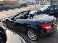 USED 2005 05 MERCEDES-BENZ SLK 3.5 SLK350 2d 269 BHP AUTOMATIC!, SERVICE HISTORY, LONG MOT UNTIL MAY 2024!, TIMING CHAIN RUN ENGINE, LEATHER TRIM , AIR CON, TRACTION CONTROL, CRUISE CONTROL, MULTI FUNCTION STEERING WHEEL, HARD TOP CONVERTIBLE ROOF, AUTOMATIC LIGHTS, FRONT FOG LIGHTS, TWIN EXHAUSTS, HEATED SEATS, ELETCRIC SEATS, ELECTRIC STEERING ADJUSTER, AIR SCARF!, ELECTRIC WINDOWS AND MIRRORS, CD/RADIO, 2 KEYS, REMOTE CENTRAL LOCKING AND 17" ALLOY WHEELS! WONT BE AROUND FOR LONG!