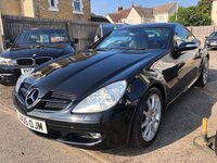 USED 2005 05 MERCEDES-BENZ SLK 3.5 SLK350 2d 269 BHP AUTOMATIC!, SERVICE HISTORY, LONG MOT UNTIL MAY 2024!, TIMING CHAIN RUN ENGINE, LEATHER TRIM , AIR CON, TRACTION CONTROL, CRUISE CONTROL, MULTI FUNCTION STEERING WHEEL, HARD TOP CONVERTIBLE ROOF, AUTOMATIC LIGHTS, FRONT FOG LIGHTS, TWIN EXHAUSTS, HEATED SEATS, ELETCRIC SEATS, ELECTRIC STEERING ADJUSTER, AIR SCARF!, ELECTRIC WINDOWS AND MIRRORS, CD/RADIO, 2 KEYS, REMOTE CENTRAL LOCKING AND 17" ALLOY WHEELS! WONT BE AROUND FOR LONG!