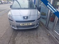 USED 2013 PEUGEOT 5008 1.6 e-HDi 115 Allure 5dr EGC 7 SEATS PANORAMIC SUNROOF HEAD UP DISPLAY PARKING SENSORS EXCELLENT SERVICE HISTORY 13 SERVICES TO 127K MILES