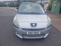 USED 2013 PEUGEOT 5008 1.6 e-HDi 115 Allure 5dr EGC 7 SEATS PANORAMIC SUNROOF HEAD UP DISPLAY PARKING SENSORS EXCELLENT SERVICE HISTORY 13 SERVICES TO 127K MILES