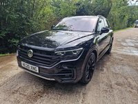 USED 2020 20 VOLKSWAGEN TOUAREG 3.0 V6 BLACK EDITION TDI 5d 282 BHP ZERO DEPOSIT FINANCE AVAILABLE