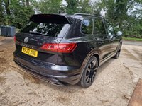 USED 2020 20 VOLKSWAGEN TOUAREG 3.0 V6 BLACK EDITION TDI 5d 282 BHP ZERO DEPOSIT FINANCE AVAILABLE