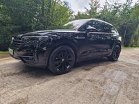 USED 2020 20 VOLKSWAGEN TOUAREG 3.0 V6 BLACK EDITION TDI 5d 282 BHP ZERO DEPOSIT FINANCE AVAILABLE