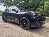 USED 2020 20 VOLKSWAGEN TOUAREG 3.0 V6 BLACK EDITION TDI 5d 282 BHP ZERO DEPOSIT FINANCE AVAILABLE