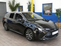 USED 2021 21 TOYOTA COROLLA 1.8 DESIGN 5d 121 BHP SAT NAV PART LEATHER PARKING SENSORS REAR CAMERA TOYOTA WARRANTY AUG 2031