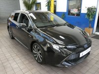 USED 2021 21 TOYOTA COROLLA 1.8 DESIGN 5d 121 BHP SAT NAV PART LEATHER PARKING SENSORS REAR CAMERA TOYOTA WARRANTY AUG 2031