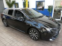 USED 2021 21 TOYOTA COROLLA 1.8 DESIGN 5d 121 BHP SAT NAV PART LEATHER PARKING SENSORS REAR CAMERA TOYOTA WARRANTY AUG 2031