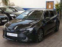 USED 2021 21 TOYOTA COROLLA 1.8 DESIGN 5d 121 BHP SAT NAV PART LEATHER PARKING SENSORS REAR CAMERA TOYOTA WARRANTY AUG 2031
