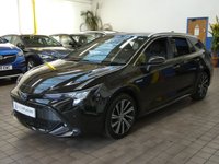 USED 2021 21 TOYOTA COROLLA 1.8 DESIGN 5d 121 BHP SAT NAV PART LEATHER PARKING SENSORS REAR CAMERA TOYOTA WARRANTY AUG 2031