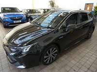 USED 2021 21 TOYOTA COROLLA 1.8 DESIGN 5d 121 BHP SAT NAV PART LEATHER PARKING SENSORS REAR CAMERA TOYOTA WARRANTY AUG 2031