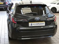 USED 2021 21 TOYOTA COROLLA 1.8 DESIGN 5d 121 BHP SAT NAV PART LEATHER PARKING SENSORS REAR CAMERA TOYOTA WARRANTY AUG 2031