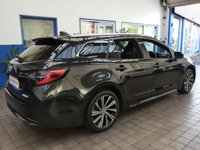 USED 2021 21 TOYOTA COROLLA 1.8 DESIGN 5d 121 BHP SAT NAV PART LEATHER PARKING SENSORS REAR CAMERA TOYOTA WARRANTY AUG 2031