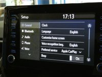 USED 2021 21 TOYOTA COROLLA 1.8 DESIGN 5d 121 BHP SAT NAV PART LEATHER PARKING SENSORS REAR CAMERA TOYOTA WARRANTY AUG 2031