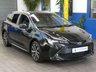 USED 2021 21 TOYOTA COROLLA 1.8 DESIGN 5d 121 BHP SAT NAV PART LEATHER PARKING SENSORS REAR CAMERA TOYOTA WARRANTY AUG 2031