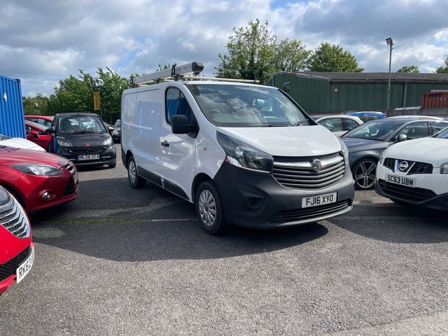 2016 16 Vauxhall Vivaro 1.6 2700 L1H1 CDTI P/V 114 BHP