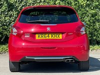 USED 2015 64 PEUGEOT 208 1.6 THP GTI LIMITED EDITION 3d 200 BHP PANORAMIC SUNROOF / SAT NAV