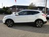 USED 2015 15 NISSAN QASHQAI 1.5 DCI TEKNA 5d 108 BHP Finished in STORM WHITE METALLIC with contrasting EBONY BLACK LEATHER HEATED SEATS. The Qashqai is one of the best selling SUV's around at the moment. This Top of the range edition is comfy, easy to drive and has enough space for 5 adults. Features include, Full heated leather, Sat Nav, Pan Roof, Electric Seats, 360  Cameras, B/Tooth, 18" Alloys and much more. Dealer serviced at 23196 miles and at 43674 miles and on arrival at 79949 miles.