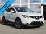USED 2015 15 NISSAN QASHQAI 1.5 DCI TEKNA 5d 108 BHP Finished in STORM WHITE METALLIC with contrasting EBONY BLACK LEATHER HEATED SEATS. The Qashqai is one of the best selling SUV's around at the moment. This Top of the range edition is comfy, easy to drive and has enough space for 5 adults. Features include, Full heated leather, Sat Nav, Pan Roof, Electric Seats, 360  Cameras, B/Tooth, 18" Alloys and much more. Dealer serviced at 23196 miles and at 43674 miles and on arrival at 79949 miles.