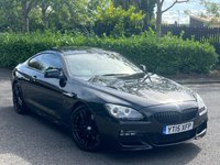 USED 2015 15 BMW 6 SERIES 3.0 640D M SPORT 2d 309 BHP 