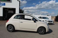 USED 2018 18 FIAT 500C 1.2 COLLEZIONE 2d 69 BHP FANTASTIC COLOUR COMBINATION