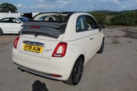USED 2018 18 FIAT 500C 1.2 COLLEZIONE 2d 69 BHP FANTASTIC COLOUR COMBINATION