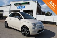 USED 2018 18 FIAT 500C 1.2 COLLEZIONE 2d 69 BHP FANTASTIC COLOUR COMBINATION