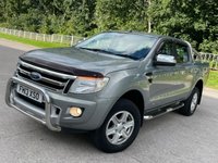 USED 2013 13 FORD RANGER 3.2 LIMITED 4X4 DCB TDCI 4d 197 BHP MOST FORD DEALER SERVICE HISTORY
