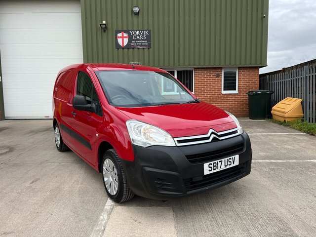 2017 17 Citroen Berlingo 1.6 625 LX L1 BLUEHDI S/S 98 BHP
