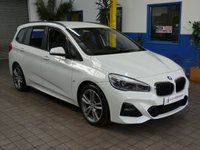 USED 2020 69 BMW 2 SERIES 1.5 218I M SPORT GRAN TOURER 5d 139 BHP 7 SEATS SAT NAV LEATHER HEATED SEATS LUMBER SUPPORT PARKING SENSORS 1 OWNER SERVICE HISTORY GOLD WARRANTY