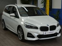 USED 2020 69 BMW 2 SERIES 1.5 218I M SPORT GRAN TOURER 5d 139 BHP 7 SEATS SAT NAV LEATHER HEATED SEATS LUMBER SUPPORT PARKING SENSORS 1 OWNER SERVICE HISTORY GOLD WARRANTY
