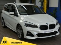 USED 2020 69 BMW 2 SERIES 1.5 218I M SPORT GRAN TOURER 5d 139 BHP 7 SEATS SAT NAV LEATHER HEATED SEATS LUMBER SUPPORT PARKING SENSORS 1 OWNER SERVICE HISTORY GOLD WARRANTY
