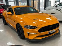 USED 2018 18 FORD MUSTANG 5.0 GT 2d 444 BHP CUSTOM PACK 2 + RECARO SEATS - EXCLUSIVE BODY COLOUR ORANGE FURY!
