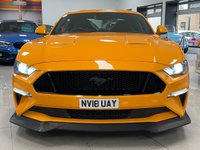 USED 2018 18 FORD MUSTANG 5.0 GT 2d 444 BHP CUSTOM PACK 2 + RECARO SEATS - EXCLUSIVE BODY COLOUR ORANGE FURY!